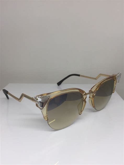 New Authentic Fendi IRIDIA FF 41 Sunglasses FF 0041/S C.